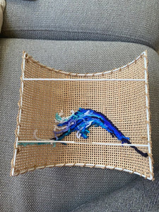 Applique rotin wave