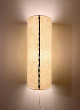 Charger l&#39;image dans la galerie, Applique longue papier japonais et cordon de perles en bois