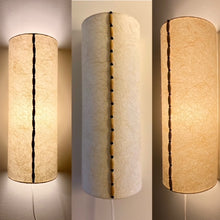 Charger l&#39;image dans la galerie, Applique longue papier japonais et cordon de perles en bois